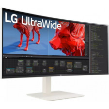 LG 38WR85QC-W monitor de ecrã 96,5 cm (38") 3840 x 1600 pixels UltraWide Quad HD LCD Branco