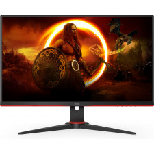 AOC G2 24G2SPAE BK LED display 60,5 cm (23.8") 1920 x 1080 pixels Full HD Preto, Vermelho