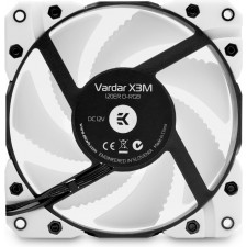 EK Water Blocks Vardar X3M Caixa de computador Ventoinha 12 cm Branco