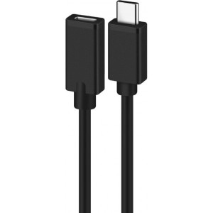 Ewent EC1037 cabo USB USB 2.0 1,8 m USB C Preto