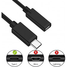 Ewent EC1037 cabo USB USB 2.0 1,8 m USB C Preto