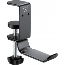 Ewent Adjustable Desk Clamp Stand for Headphones