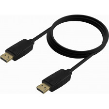 AISENS A124-0739 cabo DisplayPort 1,5 m Preto