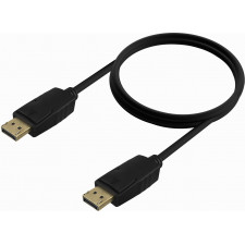 AISENS A124-0738 cabo DisplayPort 1 m Preto