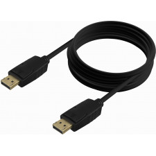 AISENS A124-0741 cabo DisplayPort 3 m Preto