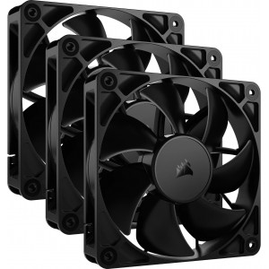 Corsair RS120 Caixa de computador Ventoinha 12 cm Preto 3 unidade(s)