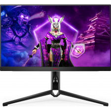 AOC AGON AG274QZM monitor de ecrã 68,6 cm (27") 2560 x 1440 pixels Quad HD LED Preto, Vermelho