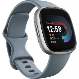 Fitbit Versa 4 Digital Ecrã táctil Platina GPS