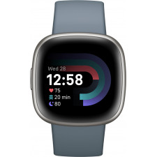 Fitbit Versa 4 Digital Ecrã táctil Platina GPS