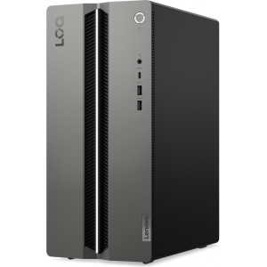 Lenovo LOQ Tower 17IRR9 Intel® Core™ i5 i5-14400F 16 GB DDR5-SDRAM 1 TB SSD NVIDIA GeForce RTX 3050 Windows 11 Home PC Cinzento