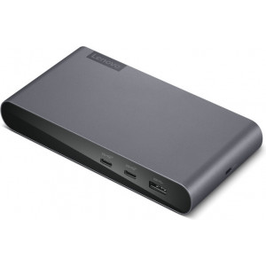 Lenovo 40B30090EU base & duplicador de portas 2 x USB 3.2 Gen 2 (3.1 Gen 2) Type-C Cinzento