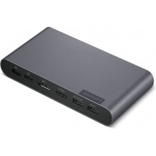 Lenovo 40B30090EU base & duplicador de portas 2 x USB 3.2 Gen 2 (3.1 Gen 2) Type-C Cinzento