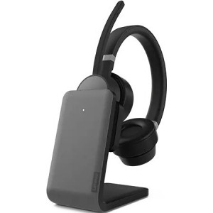 Lenovo Go Wireless ANC Auscultadores Com fios e sem fios Fita de cabeça Escritório Call center USB Type-C Bluetooth Suporte de