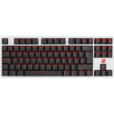 Fox Gaming FK63T teclado Jogos USB QWERTY Português Preto, Branco