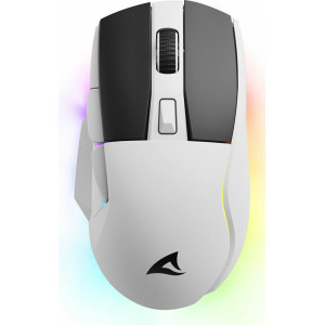 Sharkoon SGM50W rato Jogos Mão direita RF Wireless + USB Type-A Ótico 6400 DPI