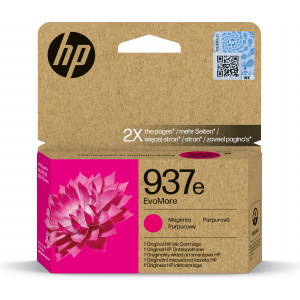 HP Tinteiro EvoMore 937e Original Magenta