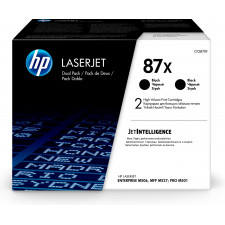 HP Conjunto de 2 Toners LaserJet Originais 87X Pretos de Elevado Rendimento