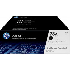 HP Conjunto Duplo de Toner LaserJet Original 78A Preto