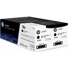 HP Conjunto Duplo de Toner LaserJet Original 78A Preto