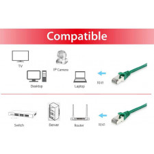 Equip 605545 cabo de rede Verde 7,5 m Cat6 S FTP (S-STP)