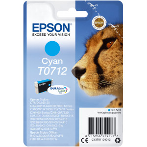 Epson Cheetah T0712 tinteiro 1 unidade(s) Original Ciano