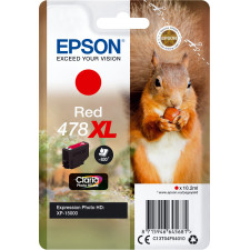 Epson Squirrel Singlepack Red 478XL Claria Photo HD Ink tinteiro 1 unidade(s) Original Rendimento alto (XL) Vermelho