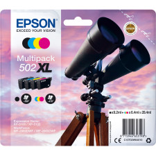 Epson 502XL tinteiro 1 unidade(s) Original Rendimento alto (XL) Preto, Ciano, Magenta, Amarelo