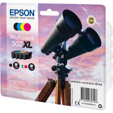 Epson 502XL tinteiro 1 unidade(s) Original Rendimento alto (XL) Preto, Ciano, Magenta, Amarelo