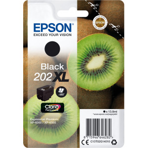 Epson Kiwi 202XL tinteiro 1 unidade(s) Original Rendimento alto (XL) Preto