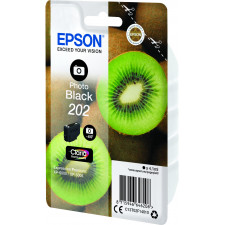 Epson Kiwi 202 tinteiro 1 unidade(s) Original Rendimento padrão Foto preto