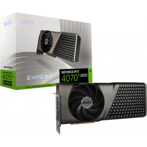 MSI GEFORCE RTX 4070 TI SUPER 16G EXPERT placa de vídeo NVIDIA 16 GB GDDR6X