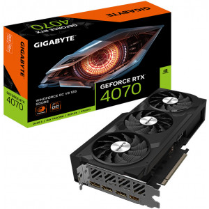 GIGABYTE GeForce RTX 4070 WINDFORCE OC V2 12G NVIDIA 12 GB GDDR6