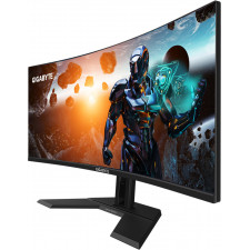 GIGABYTE GS34WQC monitor de ecrã 86,4 cm (34") 3440 x 1440 pixels Wide Quad HD LCD Preto