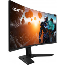 GIGABYTE GS34WQC monitor de ecrã 86,4 cm (34") 3440 x 1440 pixels Wide Quad HD LCD Preto