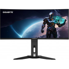 GIGABYTE MO34WQC2 monitor de ecrã 86,4 cm (34") 3440 x 1440 pixels Wide Quad HD OLED Preto