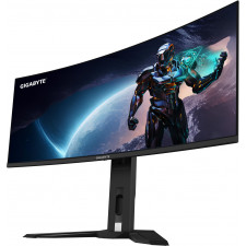 GIGABYTE MO34WQC2 monitor de ecrã 86,4 cm (34") 3440 x 1440 pixels Wide Quad HD OLED Preto