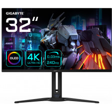 GIGABYTE FO32U2 monitor de ecrã 80 cm (31.5") 3840 x 2160 pixels 4K Ultra HD OLED Preto