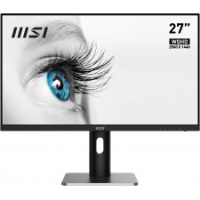 MSI Pro MP273QP monitor de ecrã 68,6 cm (27") 2560 x 1440 pixels Wide Quad HD LED Preto, Prateado