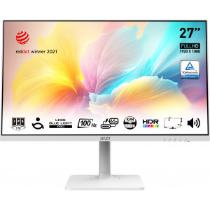 MSI Modern MD272XPWDE monitor de ecrã 68,6 cm (27") 1920 x 1080 pixels Full HD LCD Branco