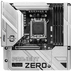 MSI B650M PROJECT ZERO motherboard AMD B650 Ranhura AM5 micro ATX