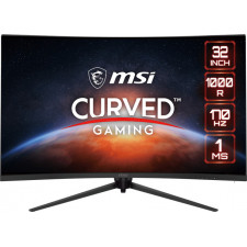 MSI G321CQP E2 monitor de ecrã 80 cm (31.5") 2560 x 1440 pixels Wide Quad HD LCD Preto