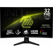 MSI MAG 32C6X monitor de ecrã 80 cm (31.5") 1920 x 1080 pixels Full HD Preto