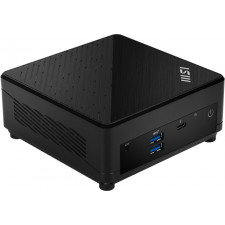 MSI Cubi 5 12M 0.66L sized PC Preto i7-1255U Intel SoC 1,7 GHz