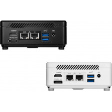 MSI Cubi 5 12M 0.66L sized PC Preto i7-1255U Intel SoC 1,7 GHz