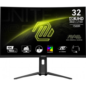 MSI MAG 321CUP monitor de ecrã 80 cm (31.5") 3840 x 2160 pixels 4K Ultra HD Preto