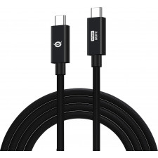 Conceptronic ETTA04B20 cabo USB USB4 Gen 3x2 2 m USB C Preto