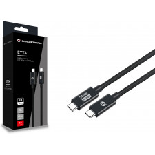 Conceptronic ETTA04B20 cabo USB USB4 Gen 3x2 2 m USB C Preto