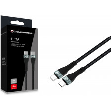 Conceptronic ETTA01B12 cabo USB USB 2.0 1,2 m USB C Preto