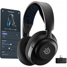 Steelseries Arctis Nova 5P Wireless Auscultadores Sem fios Fita de cabeça Jogos USB Type-C Bluetooth Preto