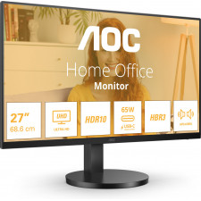 AOC B3 U27B3CF monitor de ecrã 68,6 cm (27") 3840 x 2160 pixels 4K Ultra HD LCD Preto